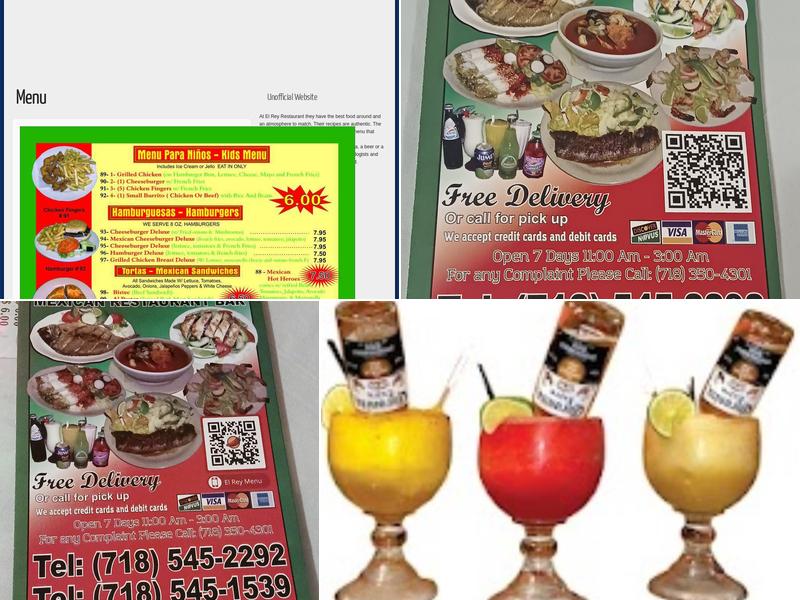 El Rey Menu