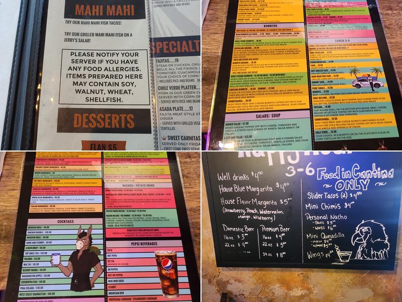 Lorenzo's | Méxican Restaurant Menu