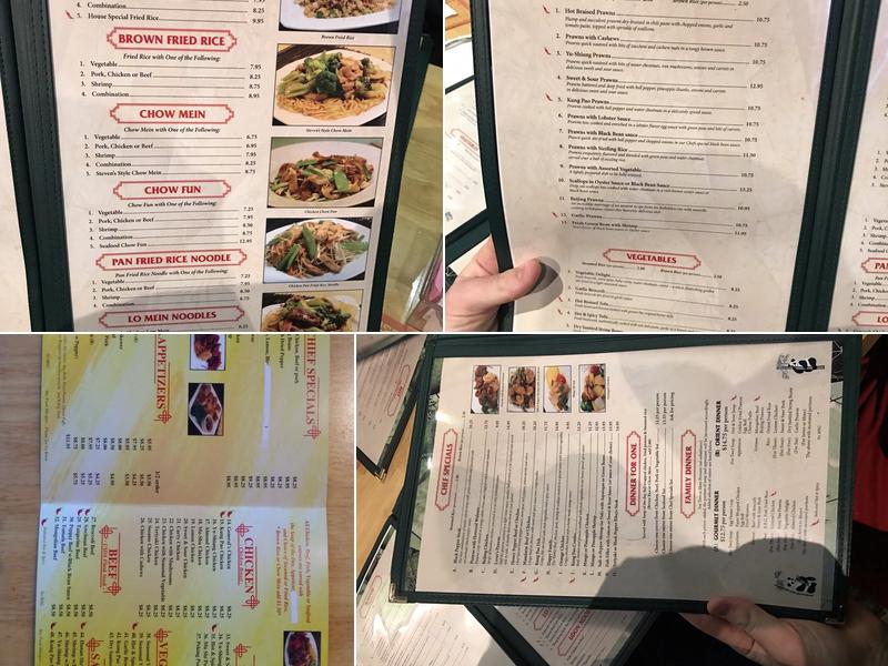 Pho a & j Menu