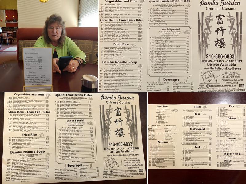Bambu Garden Menu