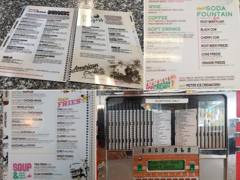 The Original Mels Diner Menu