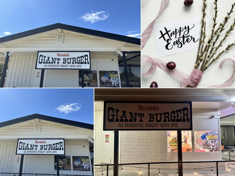 Bartels Giant Burger mayrame, 22355 Corning Rd, Corning