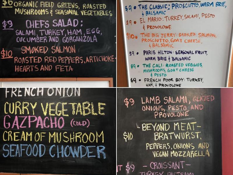 Chef Edwards La Bonne Soupe Cafe Menu