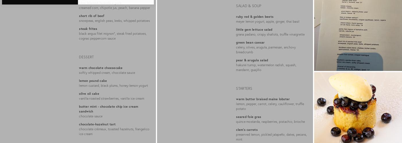 Aria Menu