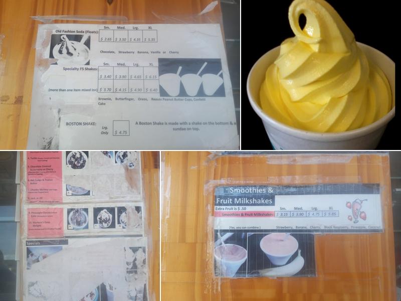 Tastee Treet Menu