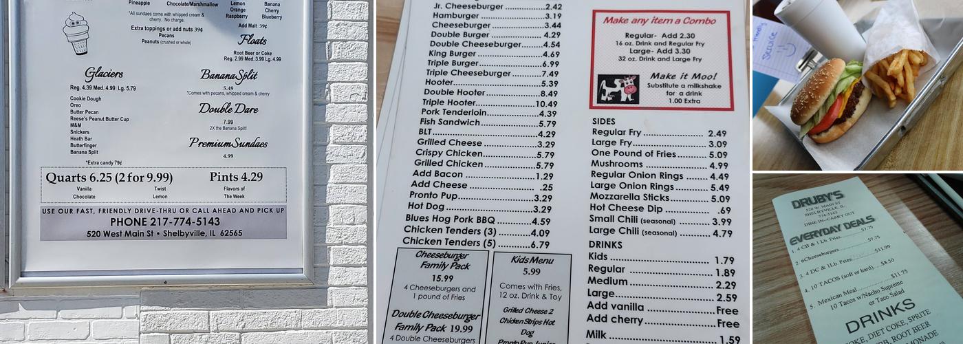 Original Burger Menu