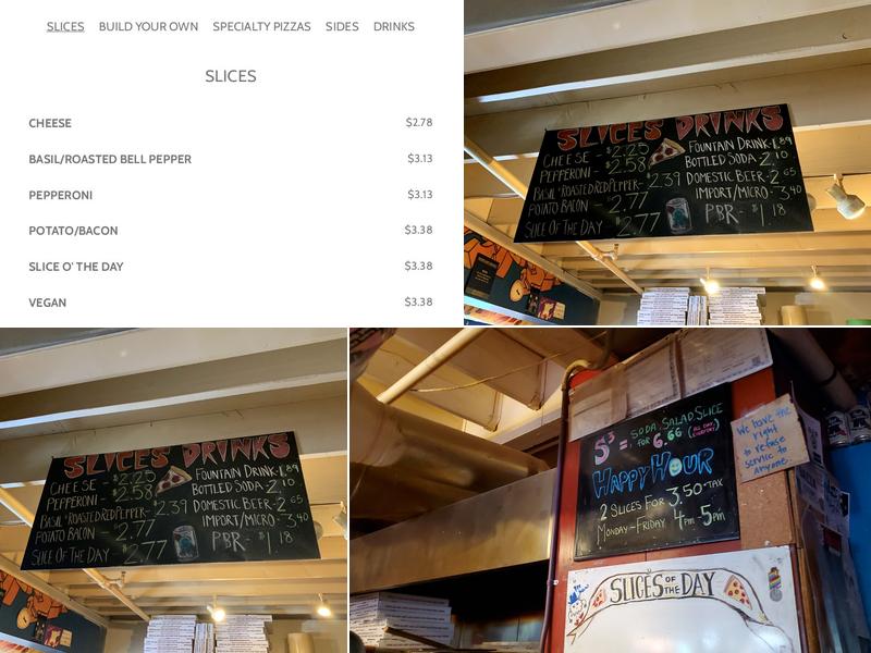 Pie Hole Menu