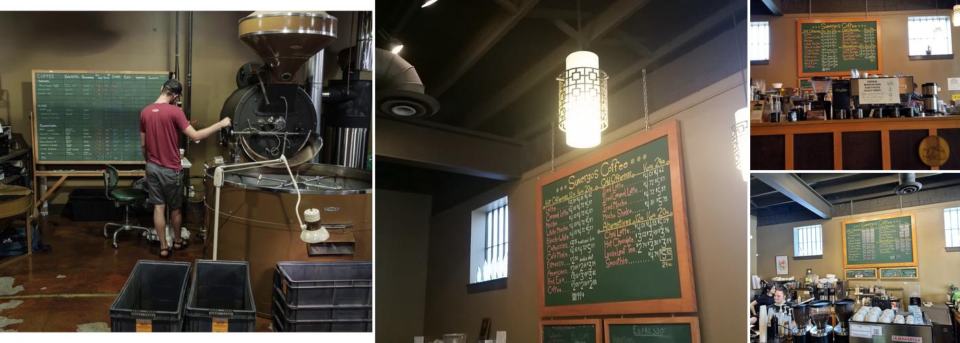 Sunergos Coffee Menu