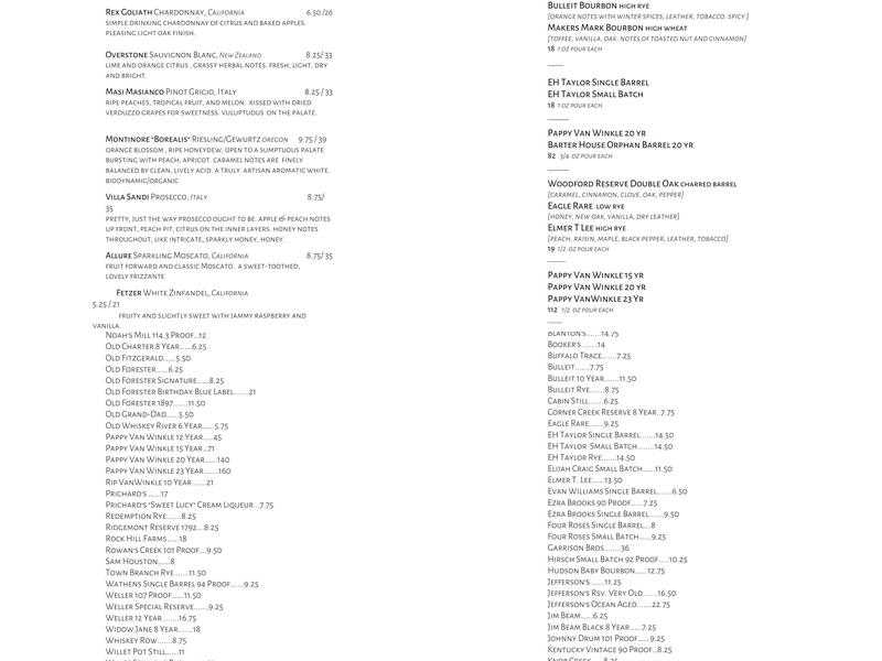 Ramsi's Cafe On The World Menu