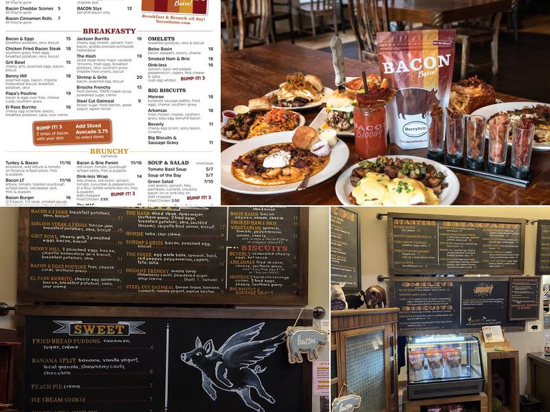 BACON Boise Menu