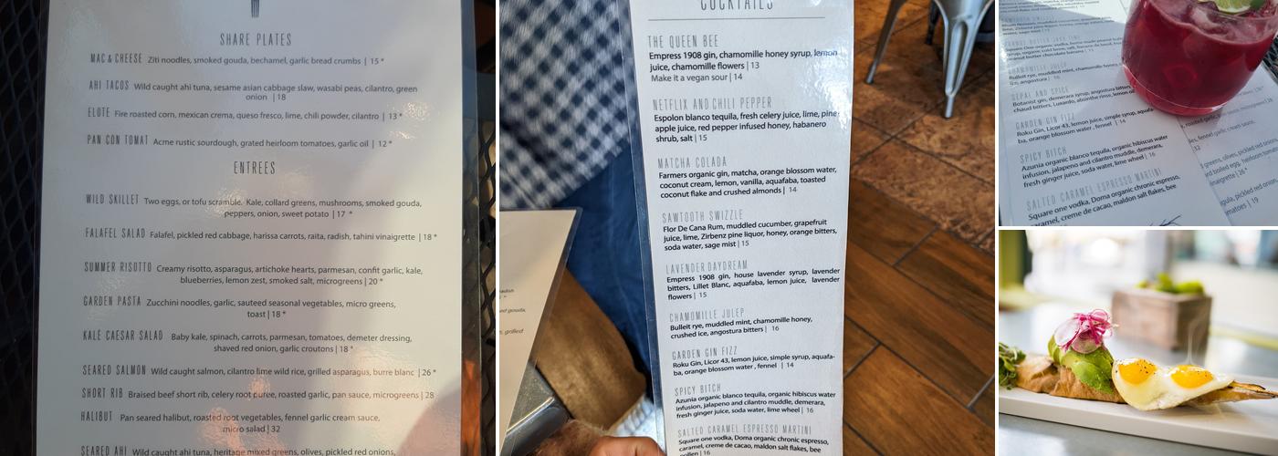 Wild Root Menu