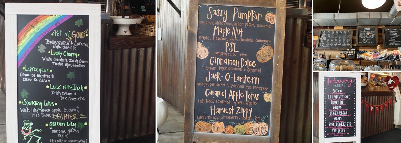 Hyde Perk Coffee House Menu