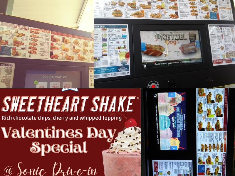Sonic Drive-In Menu