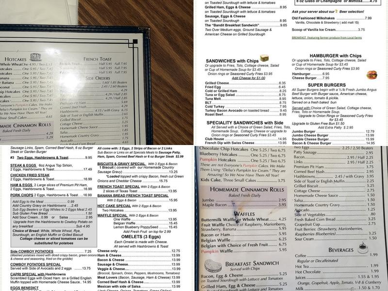 Capri Menu
