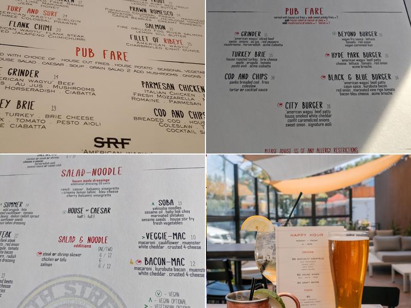 13th Street Pub and Grill Menu