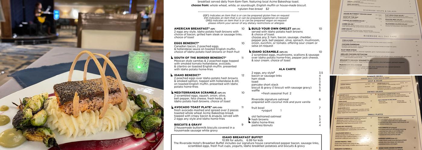 Riverside Grill Menu