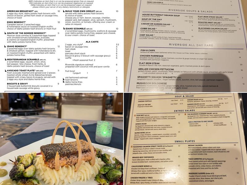 Riverside Grill Menu