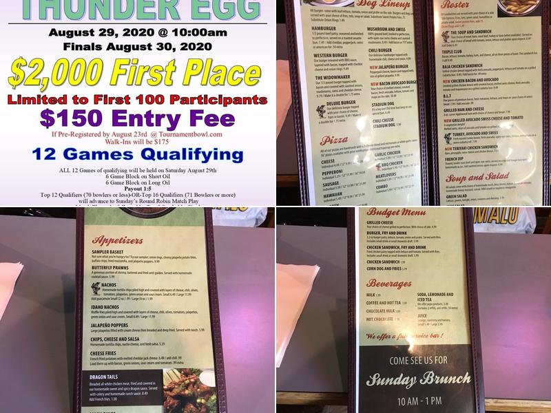 Players Pub & Grill Menu