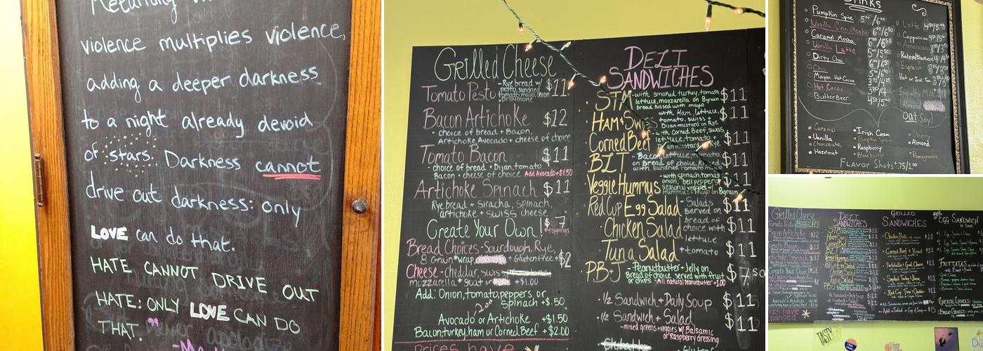 Red Cup Cafe & Deli Menu