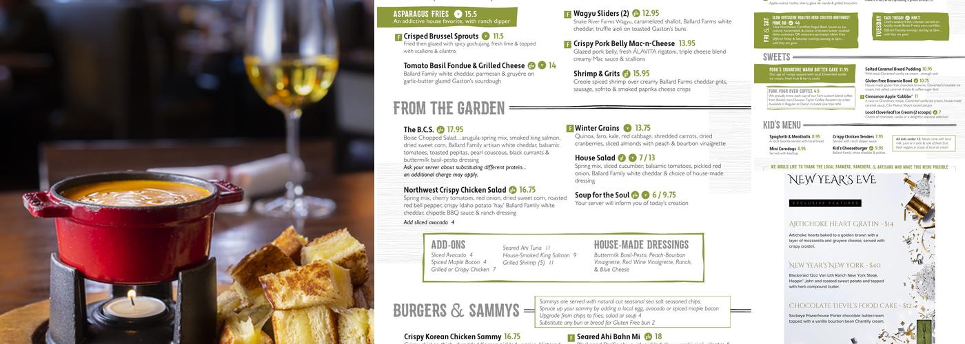 Fork Menu