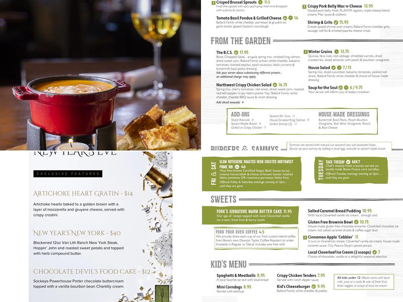 Fork Menu