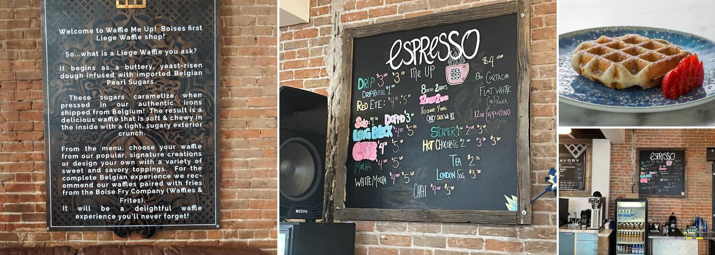 Waffle Me Up Menu