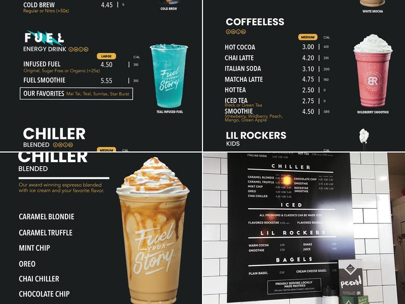 Black Rock Coffee Bar Menu