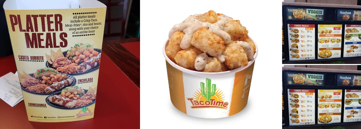 Taco Time Menu