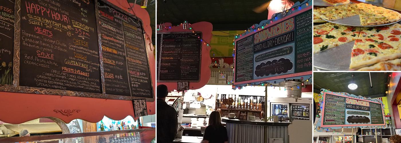 Messenger Pizza Menu