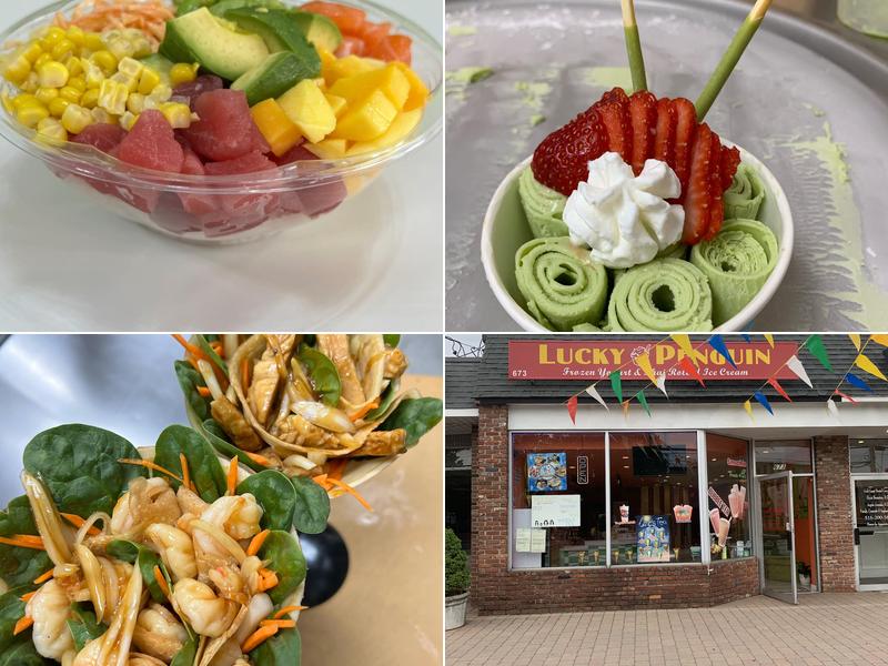 Lucky Penguin Frozen Yogurt Bubble tea