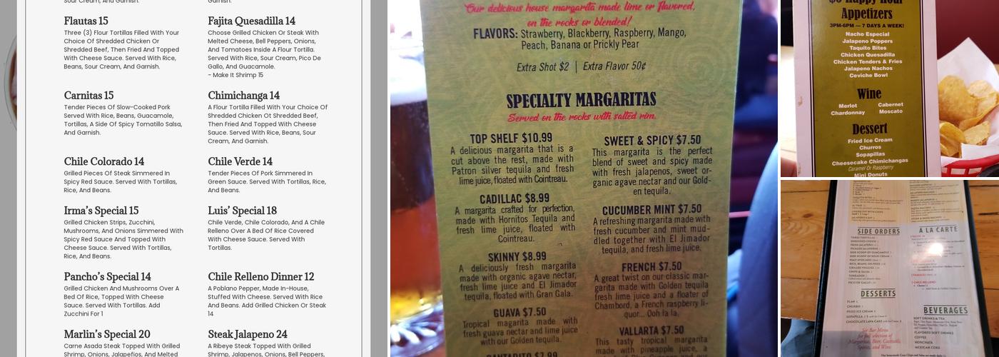 Jalapenos Bar And Grill Menu
