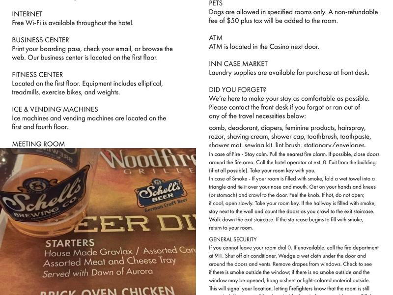 Woodfire Grille Menu