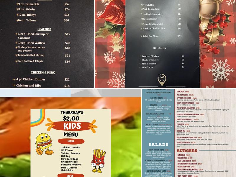 George's of Geneva Menu