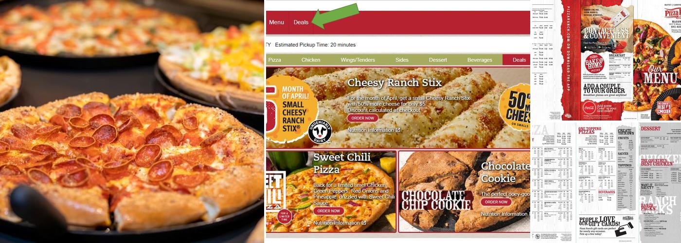 Pizza Ranch Menu