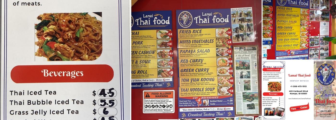 Lamai Thai Food | Greatest Tasting Thai Menu