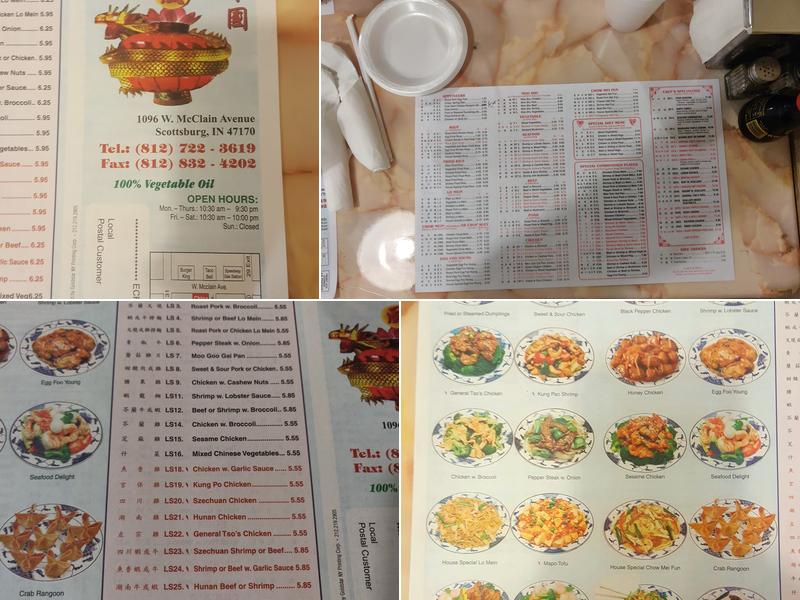 China Wind Menu
