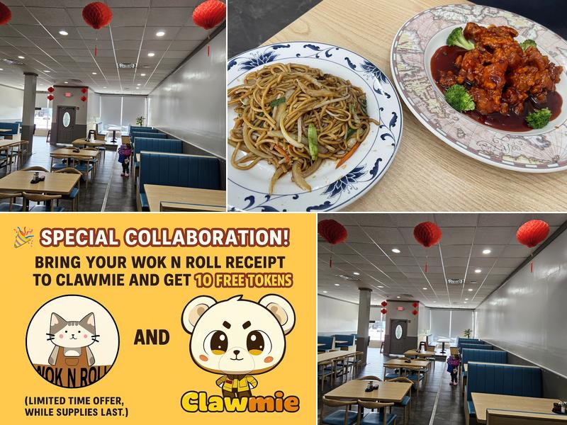Wok 'N Roll 15 S Delaware Ave, Mason City