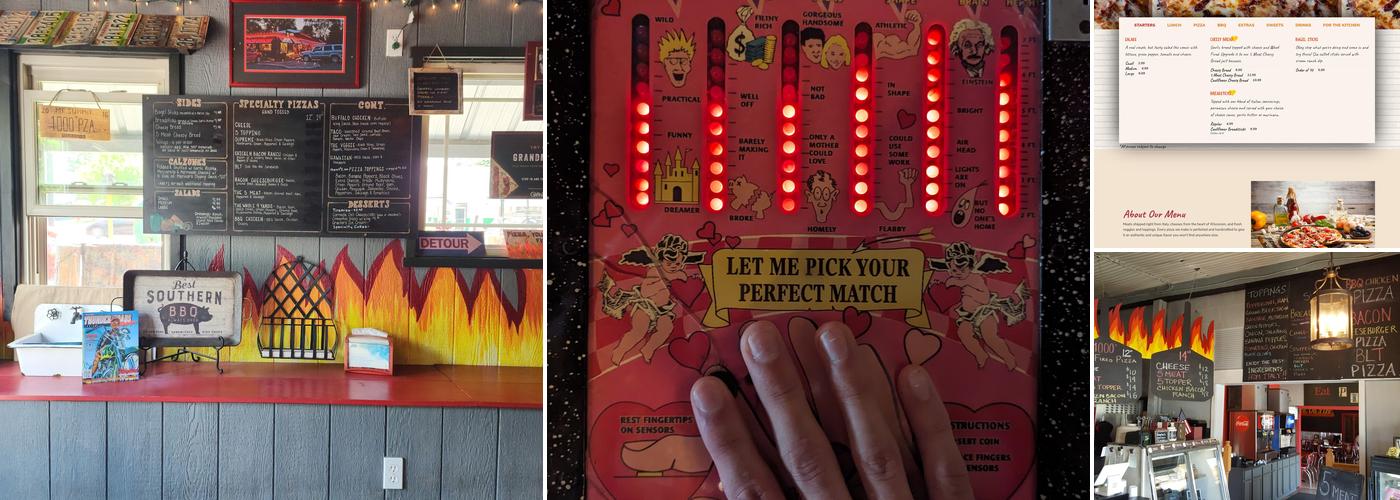 1000° Wood Fired Pizza Menu