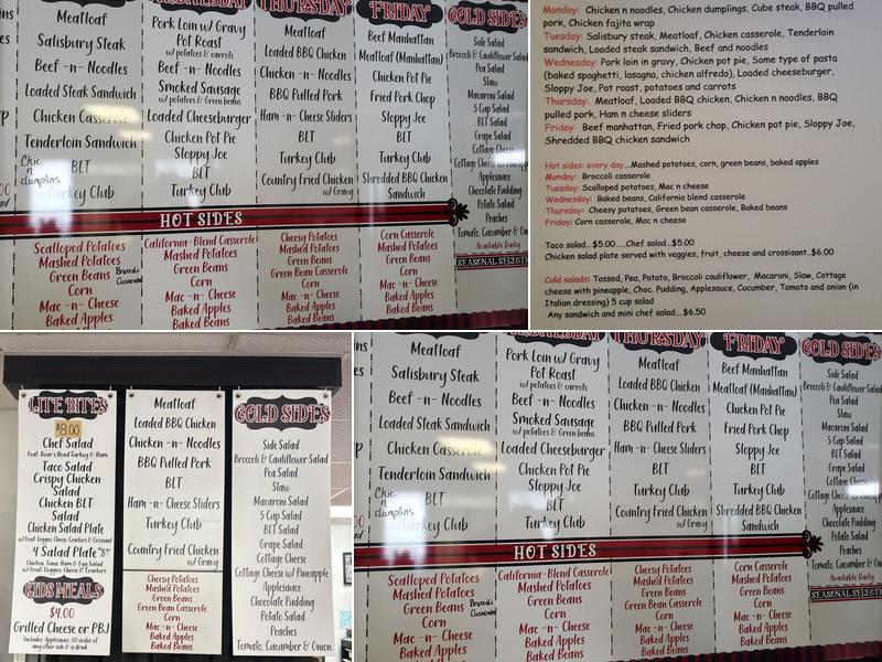 Temptations Menu