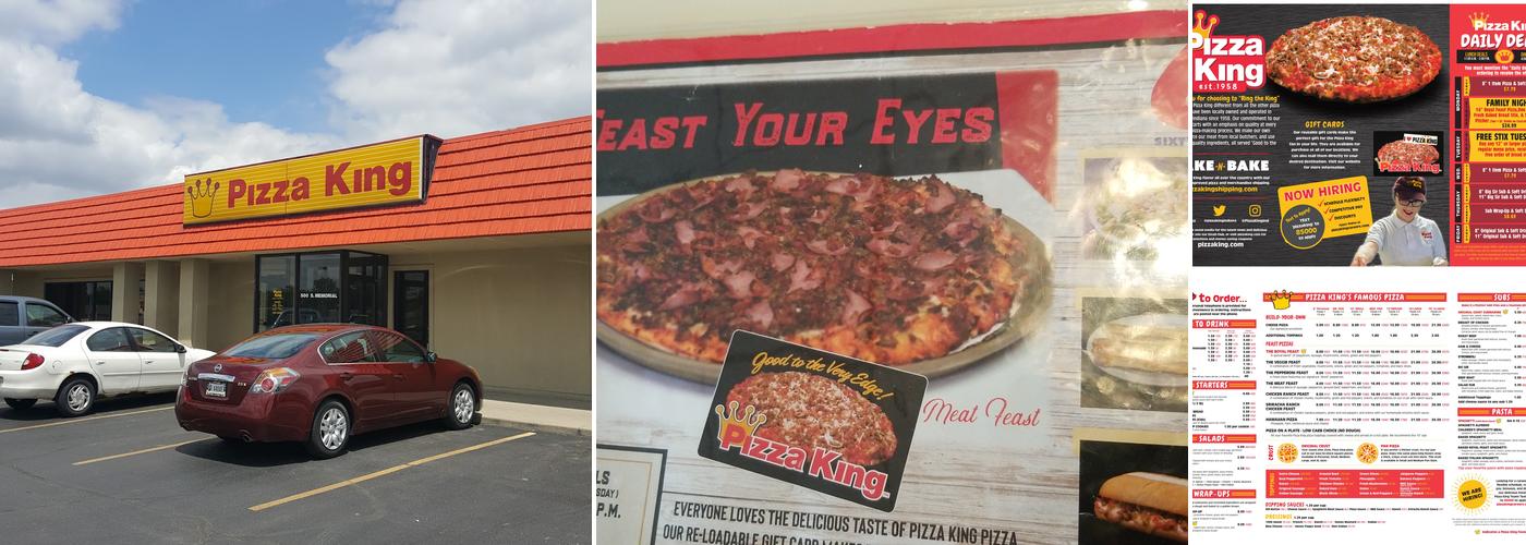 Pizza King Menu