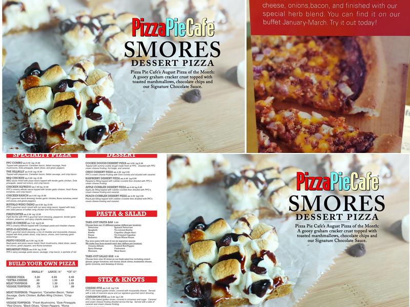 Pizza Pie Cafe Menu