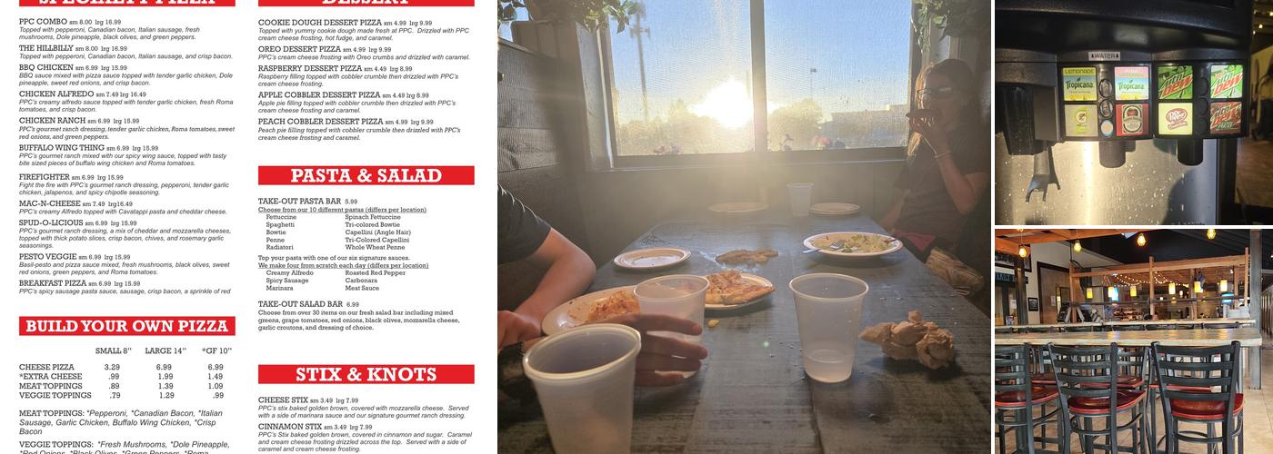 Pizza Pie Cafe Menu