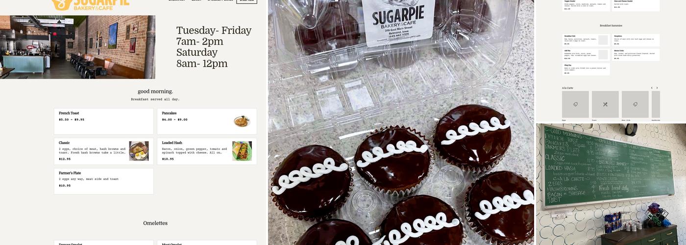 Sugarpie Bakery & Cafe Menu