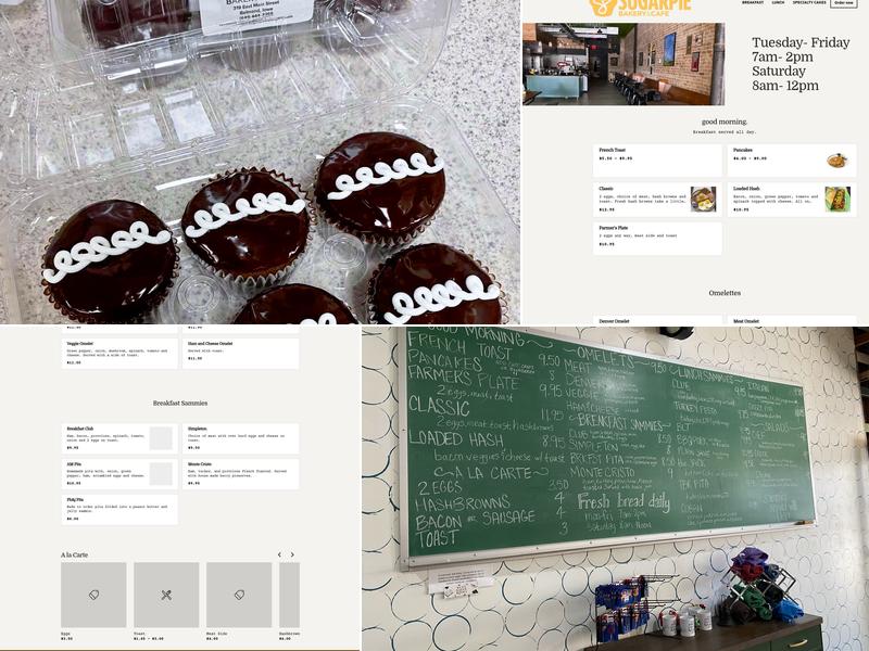 Sugarpie Bakery & Cafe Menu