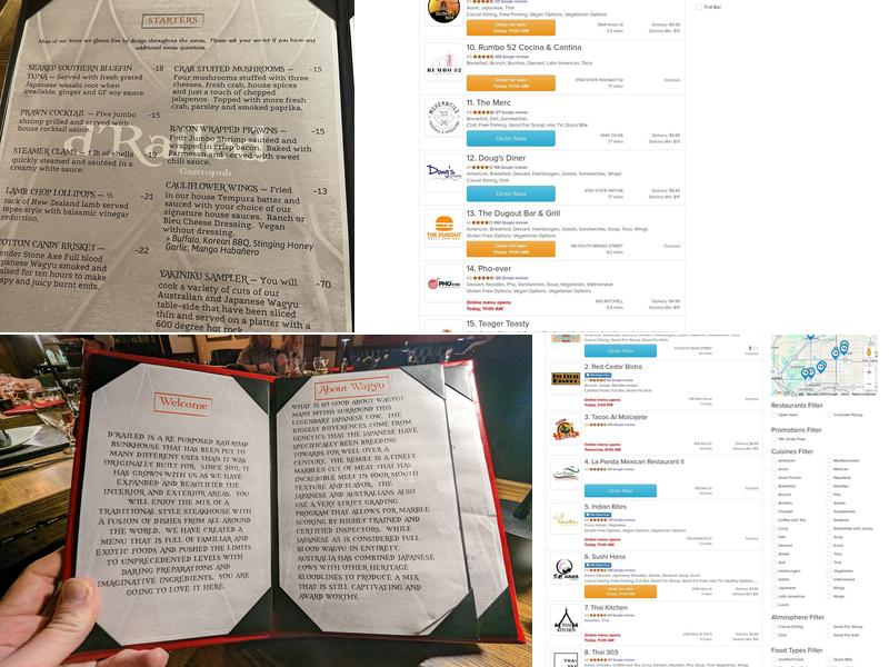 D'railed Menu