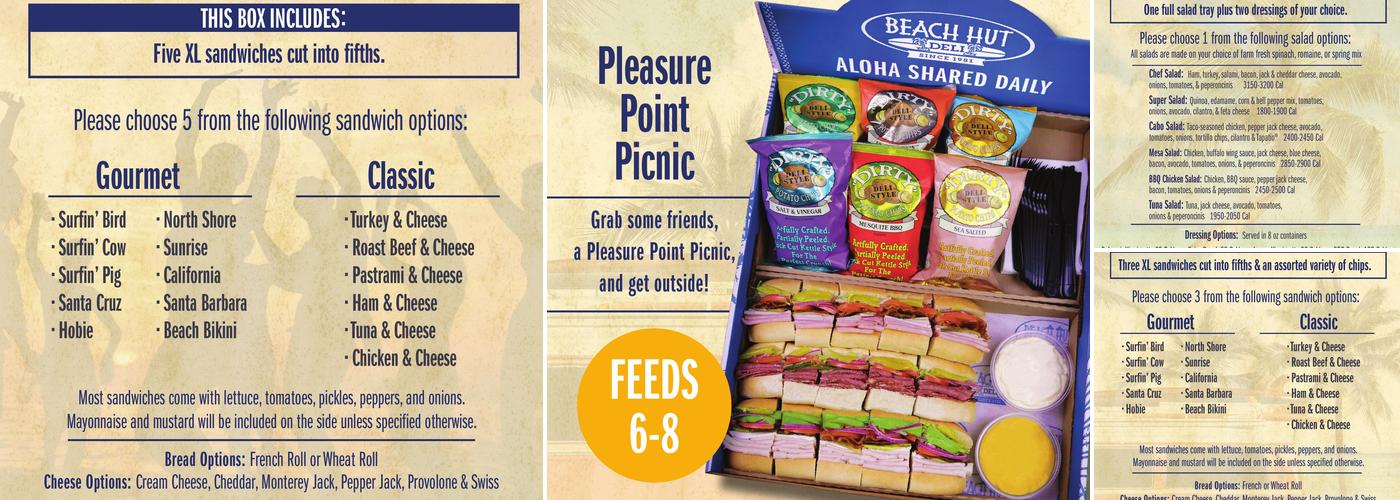 Beach Hut Deli Menu