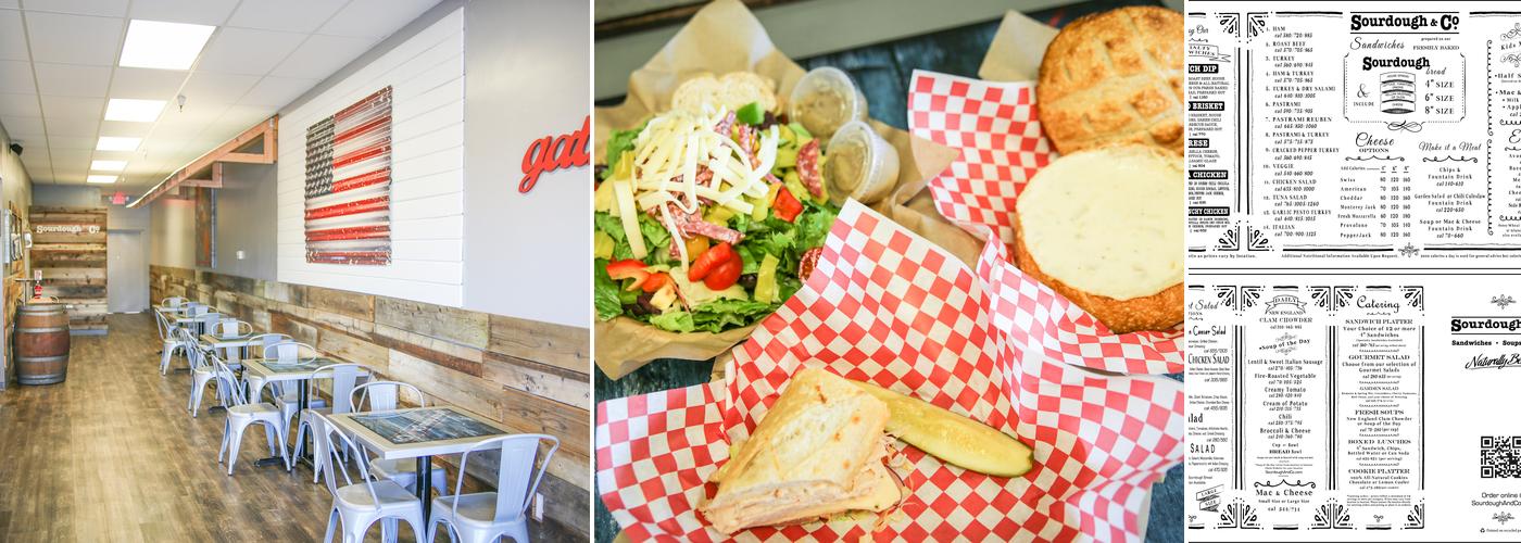 Sourdough & Co. - Auburn Menu