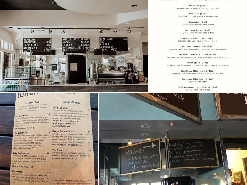 Bloom Coffee & Kitchen Menu