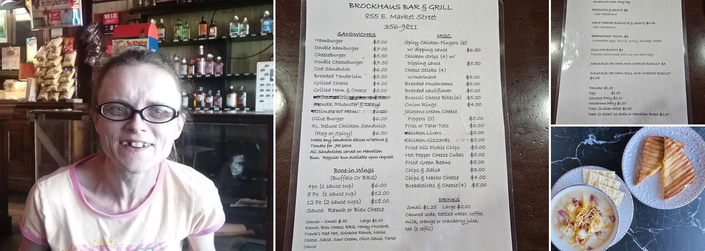 Brockhaus Bar & Grill Menu