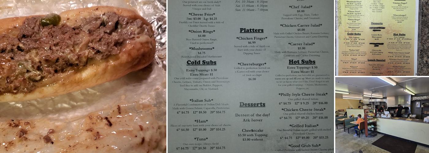 Taste of Philly Menu